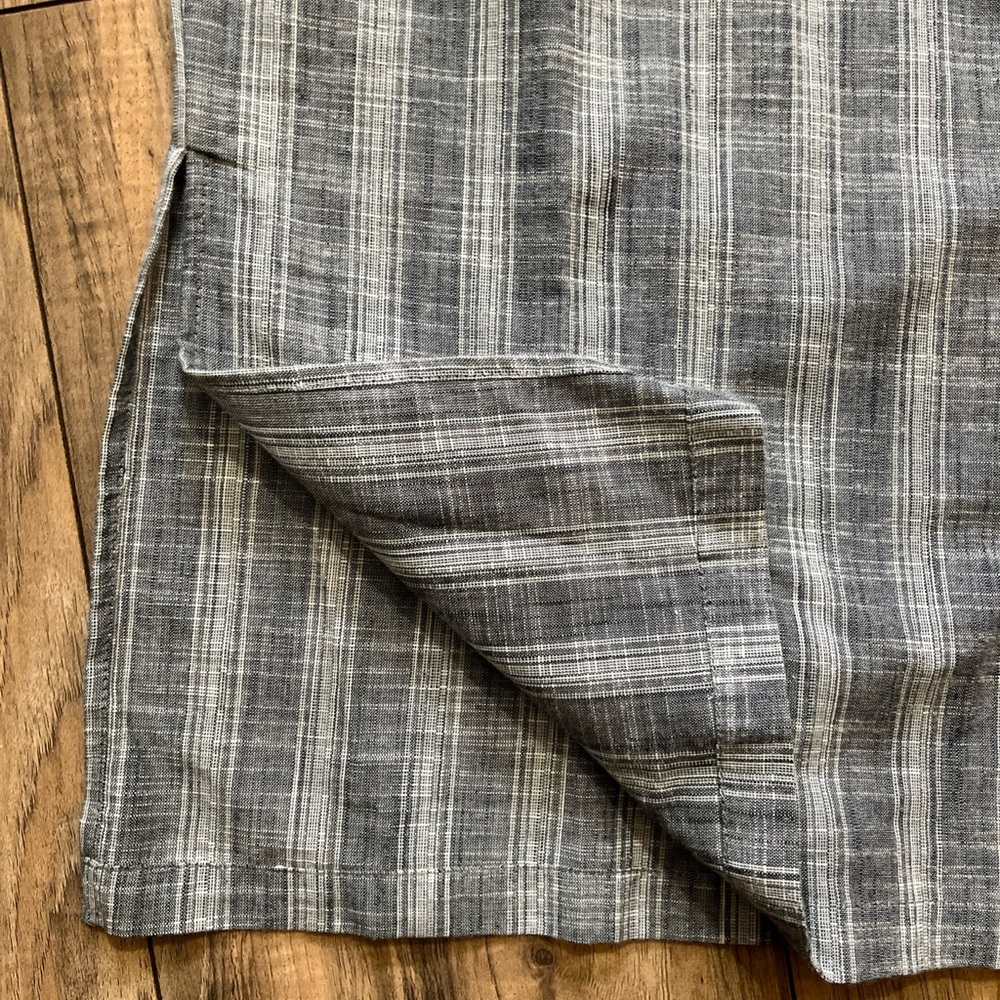 RAGA ANTHROPOLOGIE Plaid Embroidered Detail Fringe Tie Waist Wide Leg Jumpsuit M - Picture 3 of 13